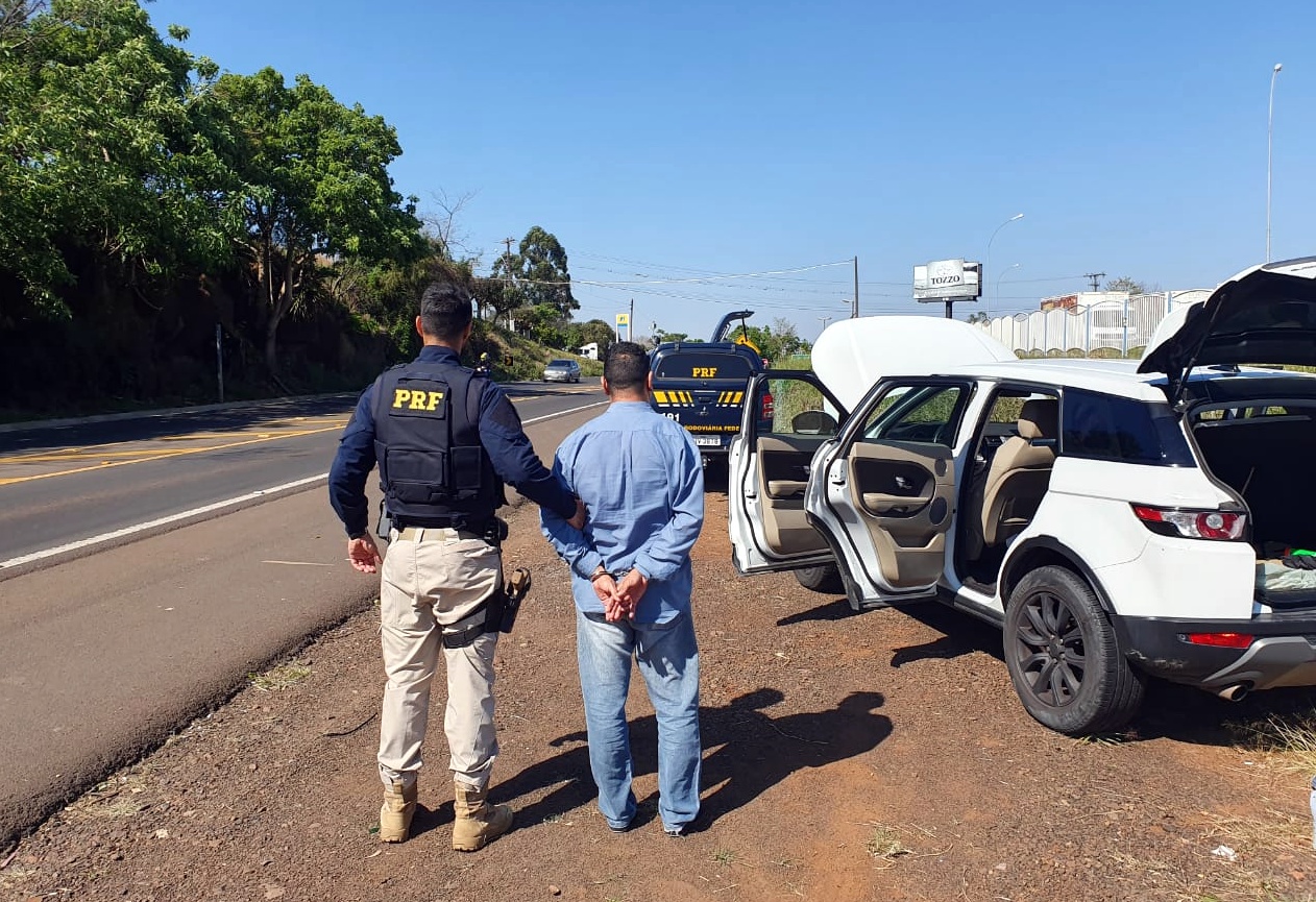Photo of Homem é preso na BR 282 em Cordilheira Alta com SUV furtado e clonado em SP