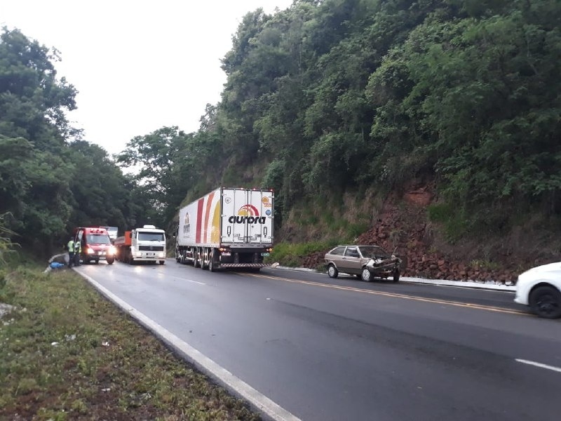 Photo of Homem morre em acidente na BR-282 no Oeste