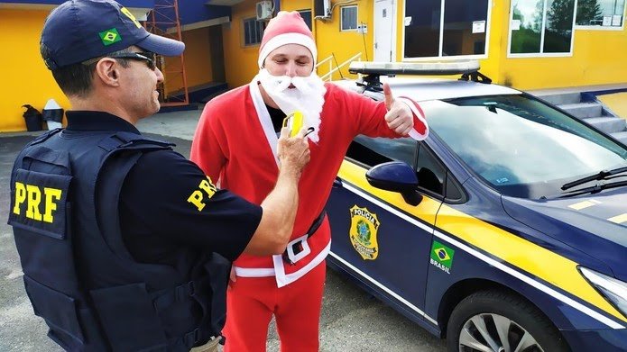 Photo of “Papai Noel” é parado em blitz em Santa Catarina