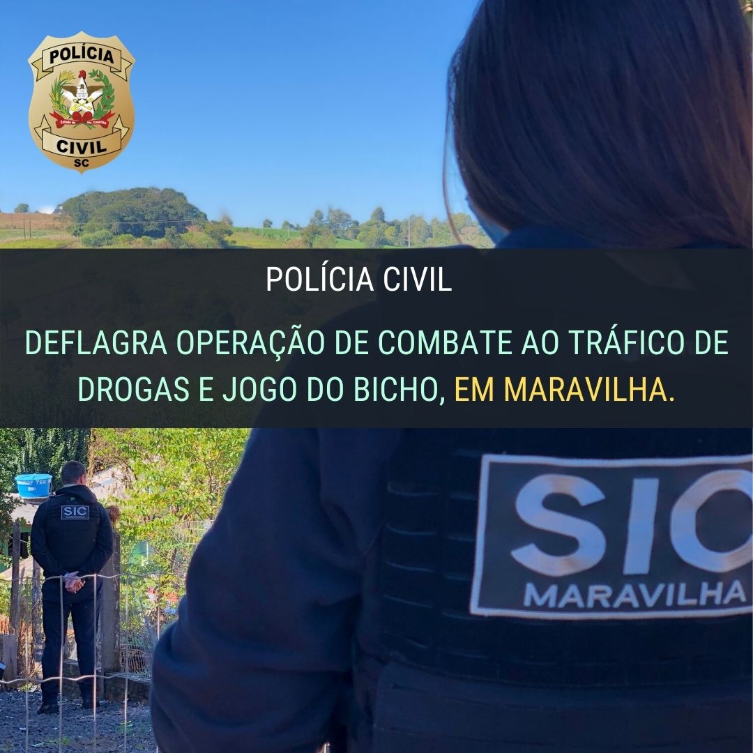 Photo of Deflagrada operação de combate ao tráfico de drogas e jogo do bicho