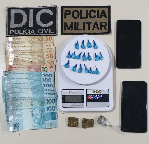 Photo of Casal é preso por tráfico de drogas, em operação da Polícia Civil