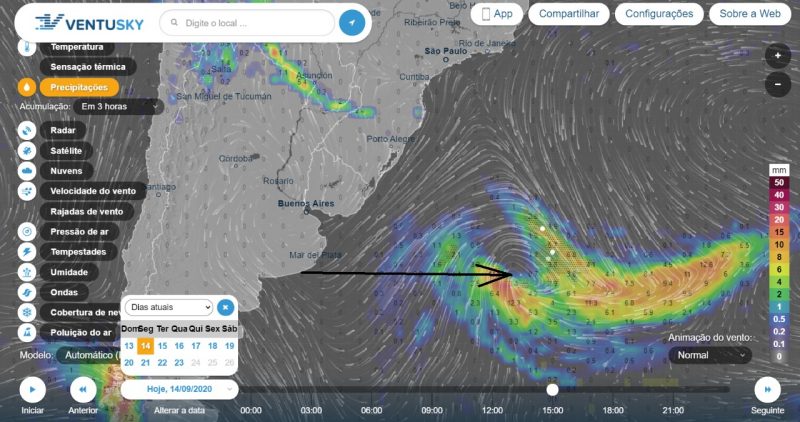 Photo of Novo ciclone bomba pode se formar nesta semana em SC