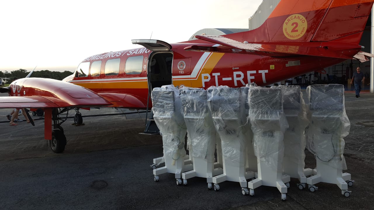 Photo of Dez respiradores já partiram de Florianópolis e chegam ainda hoje em Chapecó