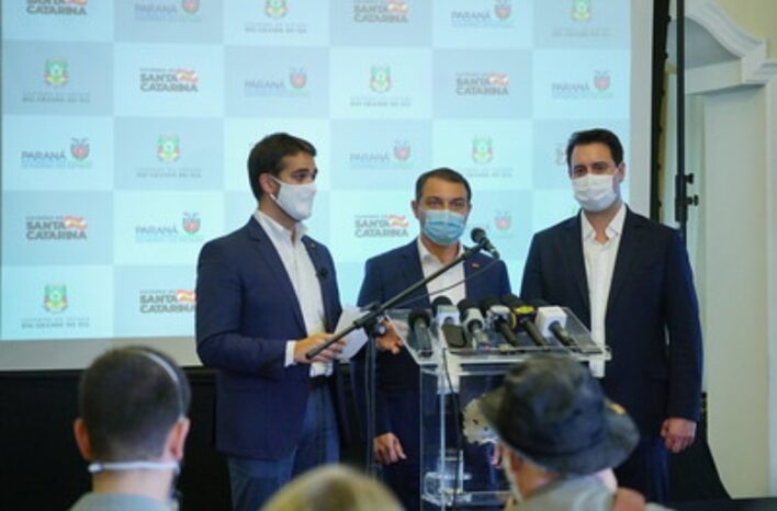 Photo of Governadores do Sul anunciam medidas de cooperação no enfrentamento da pandemia