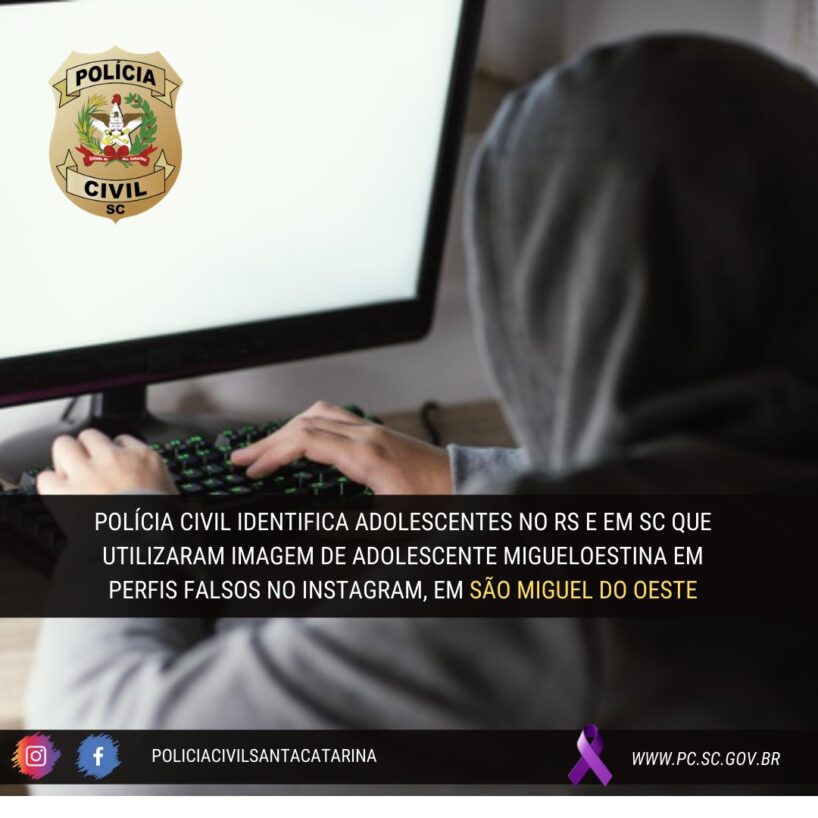 Photo of Identificados adolescentes que utilizaram fotografia de garota em perfil falso no Instagram