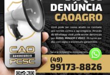 Photo of PC lança Whatsapp para denúncias sobre crimes contra o agronegócio