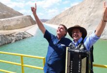 Photo of Bolsonaro inaugura trecho de obra de transposição do São Francisco