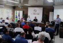Photo of Em reunião da AMOSC, ARIS apresenta metas do PMSB aos prefeitos