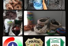 Photo of Polícia Civil e Guarda Municipal apreendem quase uma tonelada de fios cobre e prendem receptador