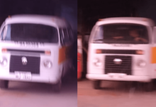 Photo of Kombi Escolar perde o motor e o escapamento horas após sair da oficina