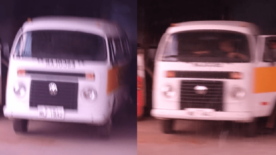 Photo of Kombi Escolar perde o motor e o escapamento horas após sair da oficina