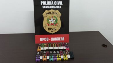 Photo of Polícia Civil de Xanxerê apreende cigarros eletrônicos durante Expofemi