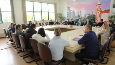 Photo of Prefeitura de Chapecó e Centro Empresarial realizam reunião sobre novo pavilhão da Efapi