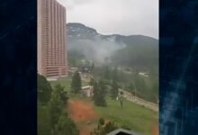 Photo of VEJA: Policiais queimam maconha e fumaça invade cidade