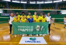 Photo of Vôlei de Chapecó representa o Brasil e está na final do Pan-americano universitário