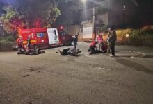 Photo of Colisão entre duas motos deixa mulher ferida em Concórdia.