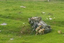 Photo of Homem morre após ser arremessado do próprio carro em acidente