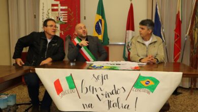 Photo of Comitiva de Concórdia é recebida em Sarcedo, na Itália