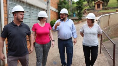 Photo of Prefeito em exercício de Concórdia visita obras em andamento no município