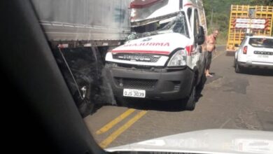 Photo of Acidente envolve ambulância na SC-283 em Concórdia