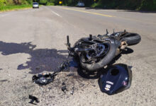 Photo of Homem fica ferido em acidente entre carro e moto na SC 283
