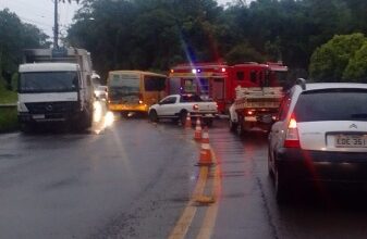 Photo of Motorista fica preso nas ferragens em acidente em Concórdia
