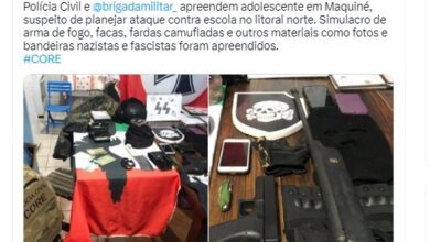 Photo of Adolescentes suspeitos de planejar ataque contra escolas são apreendidos pela Polícia