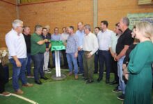 Photo of Inaugurado primeiro trecho do programa de pavimentação rural em Chapecó
