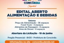 Photo of Publicado Edital de Alimentação e Bebidas na Expo Concórdia