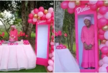 Photo of Idosa comemora 107 anos com festa temática da Barbie e encanta web