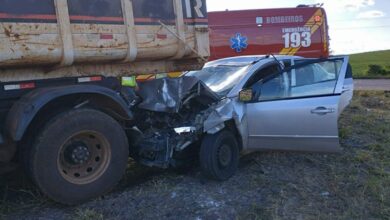 Photo of Família sofre grave acidente na SC-305, no Oeste Catarinense