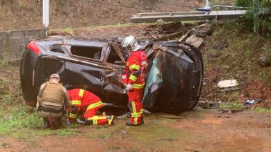 Photo of Capotamento com pessoas três feridas em Concórdia