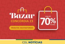 Photo of 100% dos espaços comercializados para o Bazar Concórdia