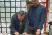 Photo of Prefeito de Itá, Clemor Battisti, passa o cargo o vice Moarcir Sartoretto