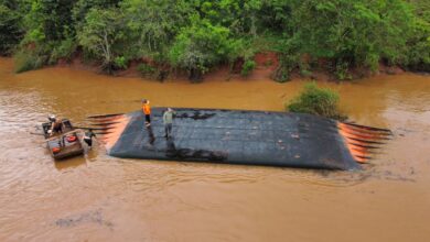 Photo of Balsa “vira” no Rio Uruguai entre Alto Bela Vista e Marcelino Ramos