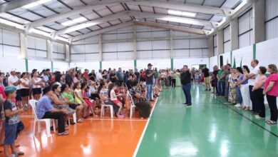 Photo of Prefeitura inaugura asfalto e ginásio no Vila Rica