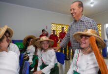 Photo of Em Irani, governador participa da inauguração de escola municipal e de casa de acolhimento
