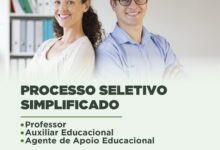 Photo of Educação publica edital de Processo Seletivo Simplificado para contratação temporária