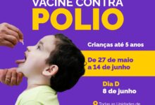Photo of Crianças menores de cinco anos devem ser imunizadas contra a poliomielite