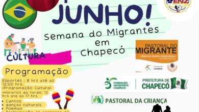 Photo of Complexo Esportivo do Verdão recebe evento em comemoração ao dia do Imigrante