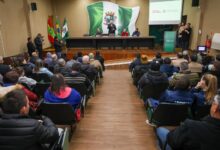 Photo of Atletas de Chapecó comemoram anúncio de pista sintética no Verdão