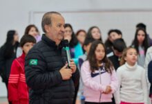 Photo of Governador inaugura quadras poliesportivas em escolas de Chapecó