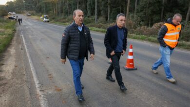 Photo of Estrada Boa: governador vistoria obras da SC-355 entre Catanduvas e Água Doce