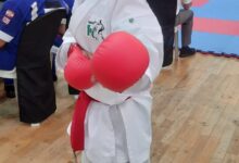 Photo of Estudante da EBM Diogo Alves da Silva é campeão catarinense de Karatê