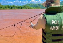 Photo of Redes de pesca irregulares são apreendidas no rio Uruguai
