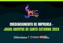 Photo of Credenciamento de imprensa – Jogos Abertos de Santa Catarina 2024