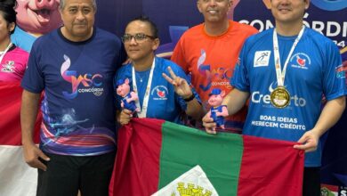 Photo of Concórdia é ouro no Tênis de Mesa – Dupla Mista