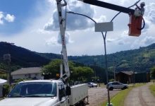 Photo of Prefeitura de Chapecó realiza troca de iluminação por lâmpadas LED no Goio-Ên