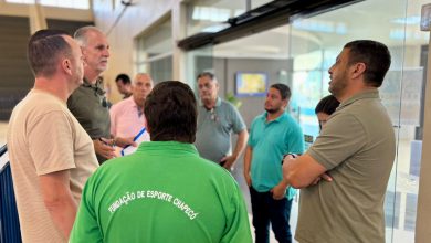 Photo of Fesporte visita praças esportivas de Chapecó para a realização dos JASC