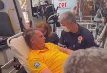 Photo of Bolsonaro passa mal e é transferido de helicóptero para hospital em Natal